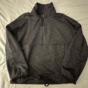Nike Gray Quarter-Zip Pullover